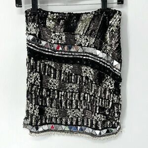 Nasty gal NWT embellished mini skirt 2